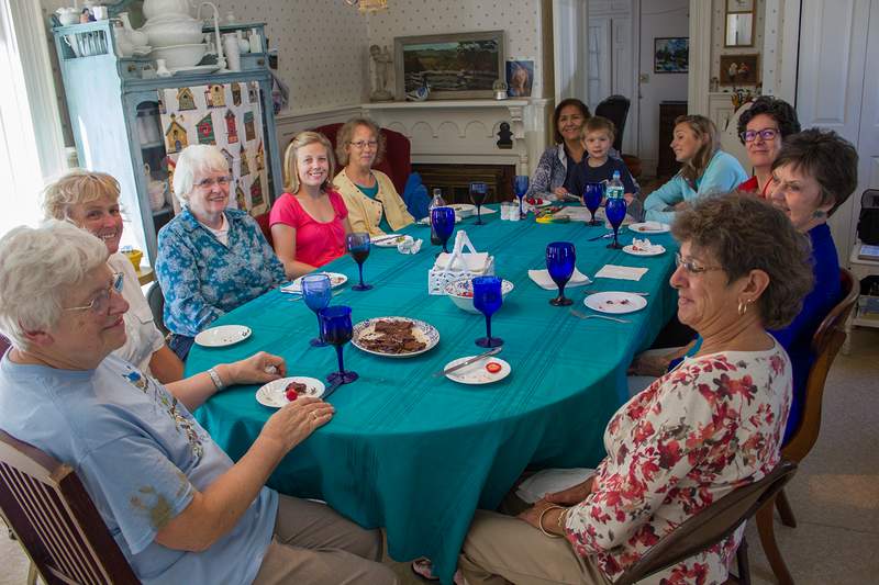 Ladies luncheon (hosted by JoAnn Haslam)