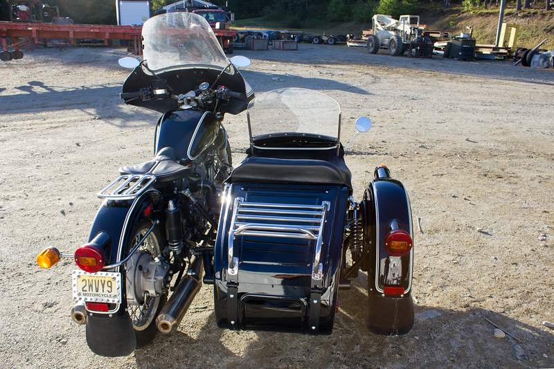 Jay Thompson's motorcycle